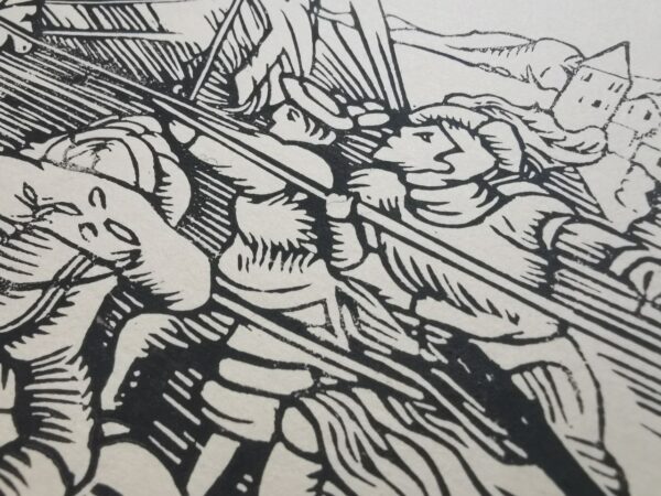 Scène de guerre à la Renaissance