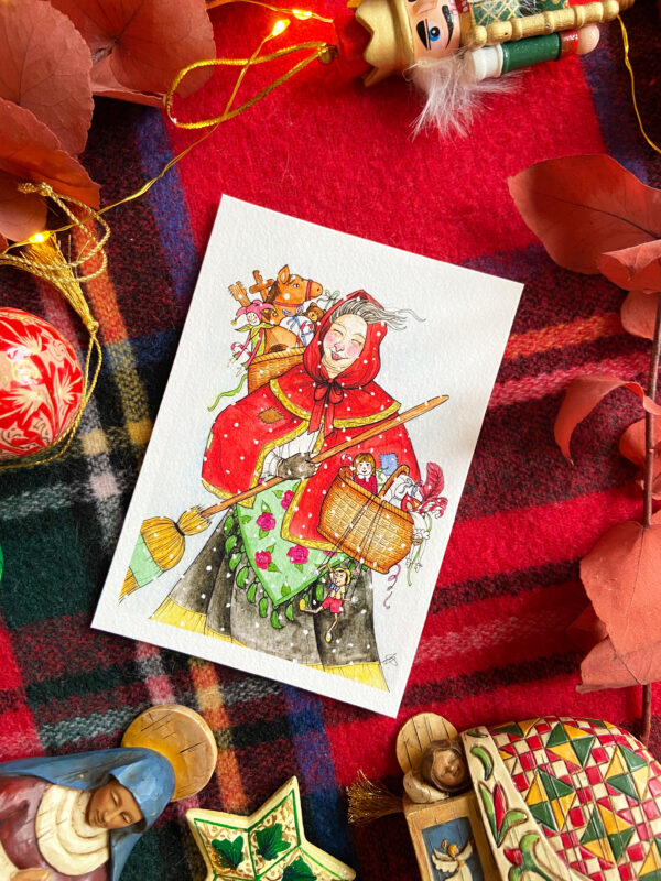 Lot de 6 cartes de Noël - Reproductions d'aquarelles – Image 2
