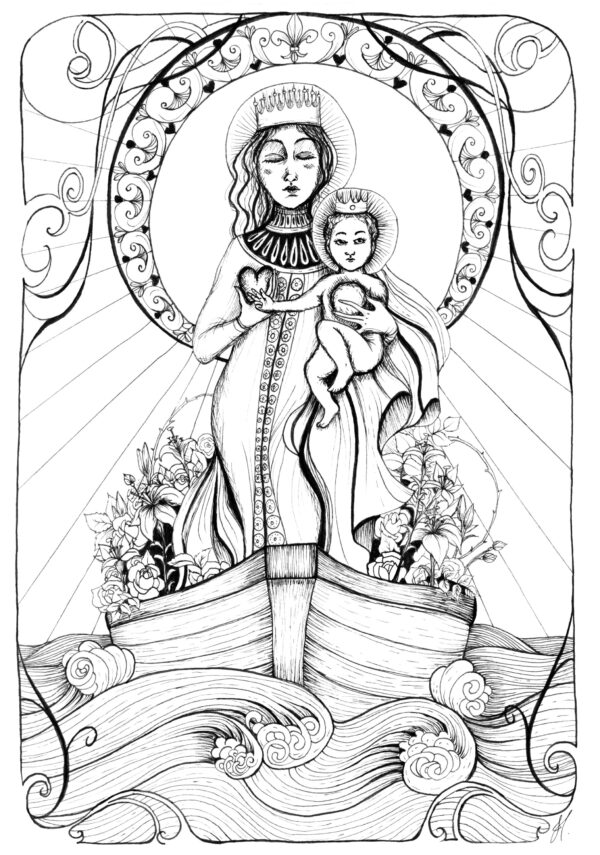 Vierge nautonière