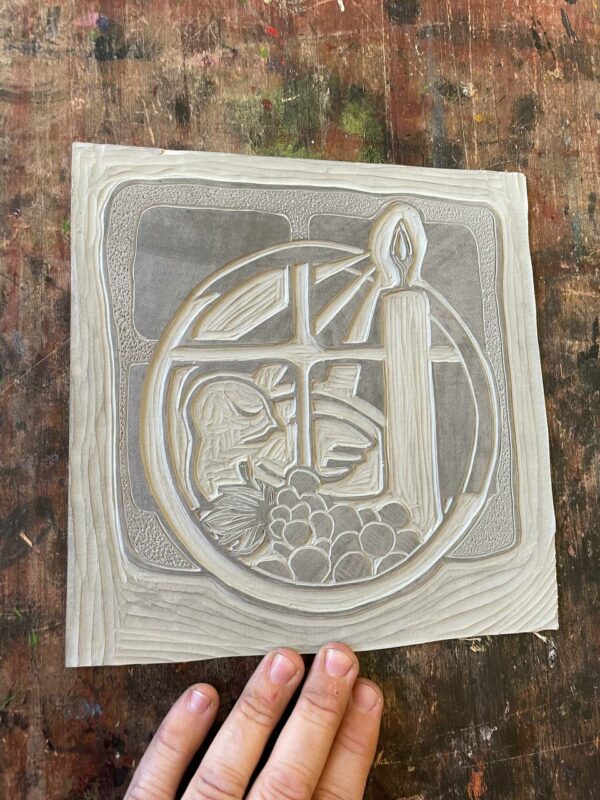 Linogravure - Pentecôte – Image 3