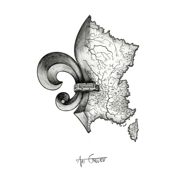 Illustration France de Lys (Est de la France)