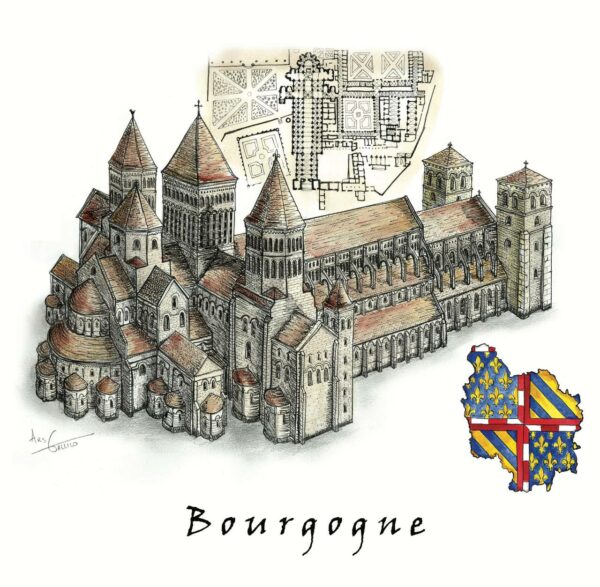Illustration de la Bourgogne