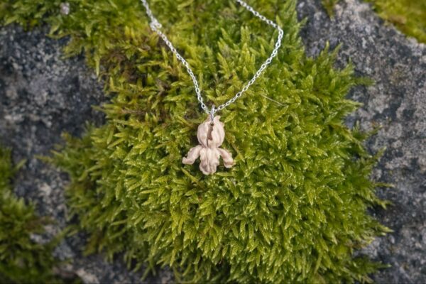 Collier Flos Fulminis - Argent et ivoire de mammouth