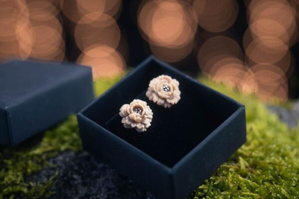 Prosperum Peony - Argent et ivoire de mammouth – Image 2